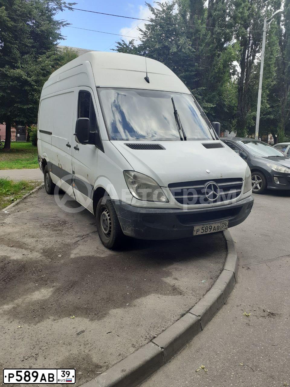Фото автомобиля MERCEDES S SPRINTER, 2007 — госномер Р589АВ39