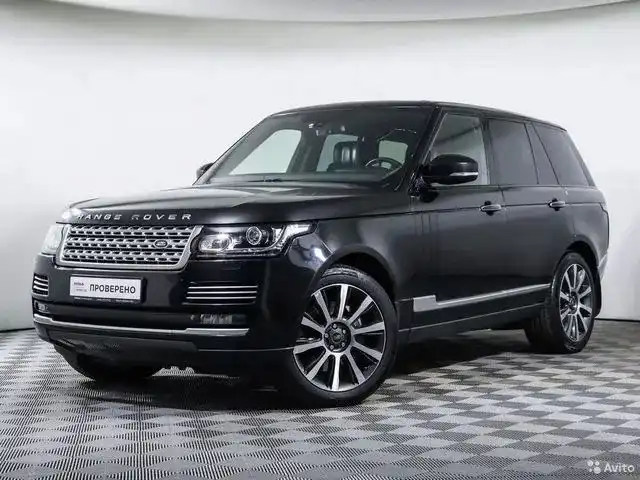 Фото автомобиля LAND ROVER RANGE ROVER, 2012 — госномер Т401МТ797. Цвет: ЧЕРНЫЙ