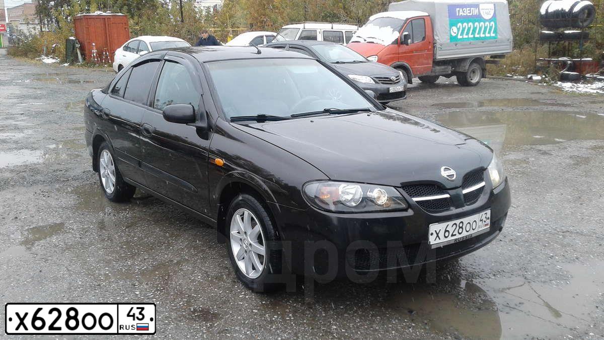 Фото автомобиля NISSAN ALMERA, 2005 — госномер А136АР177. Цвет: ЧЕРНЫЙ