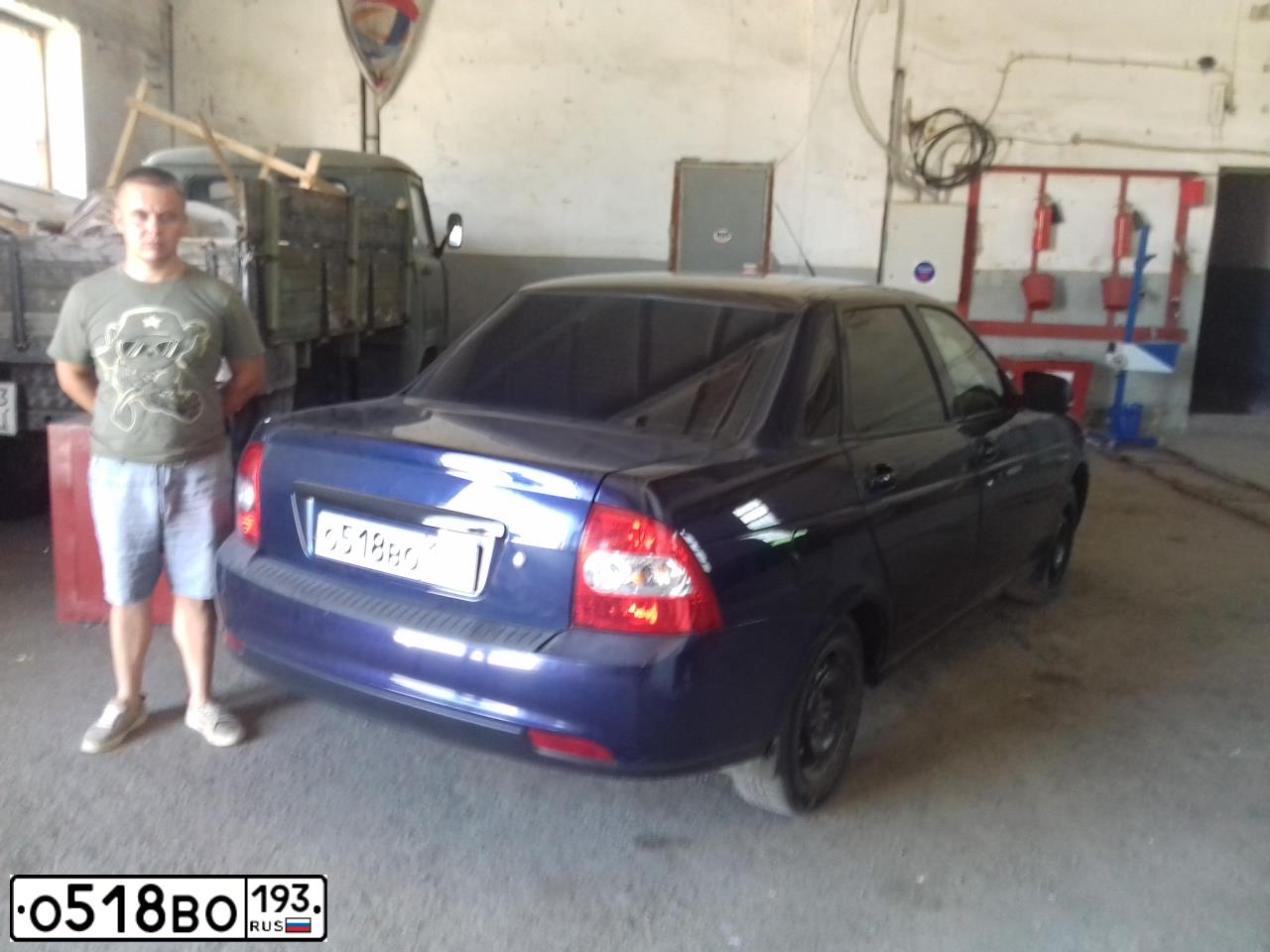 Фото автомобиля LADA PRIORA, 2012 — госномер С697КО761