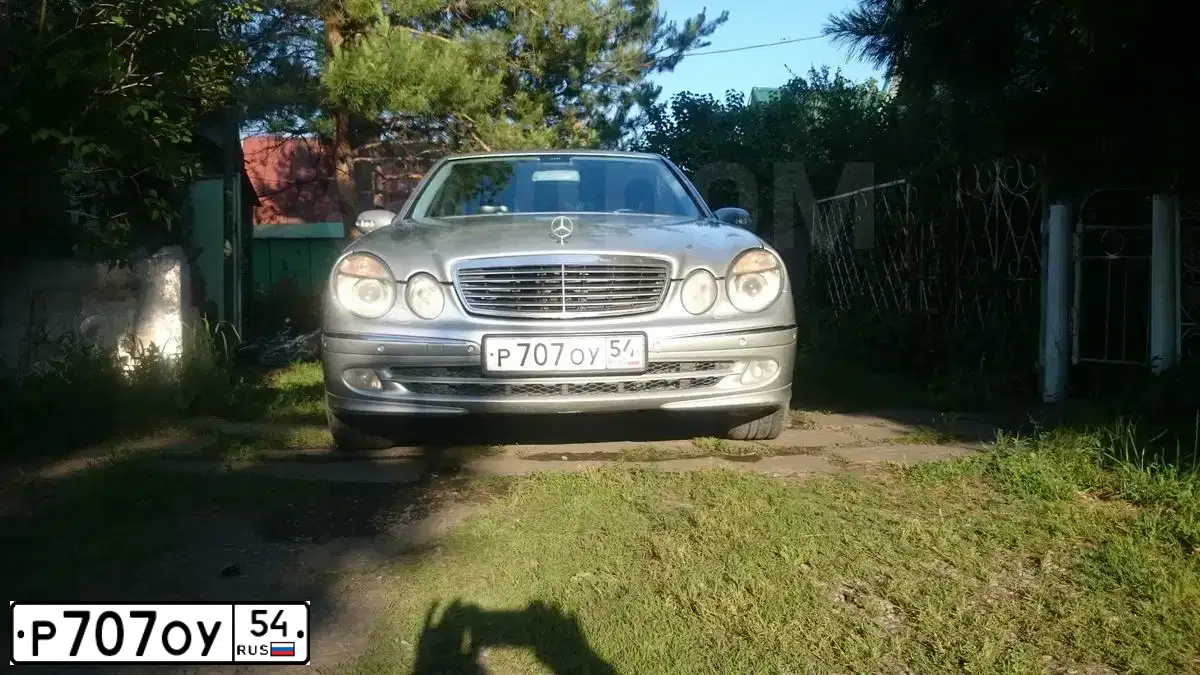 Фото автомобиля MERCEDES-BENZ E-KLASSE, 2002 — госномер О334РА142