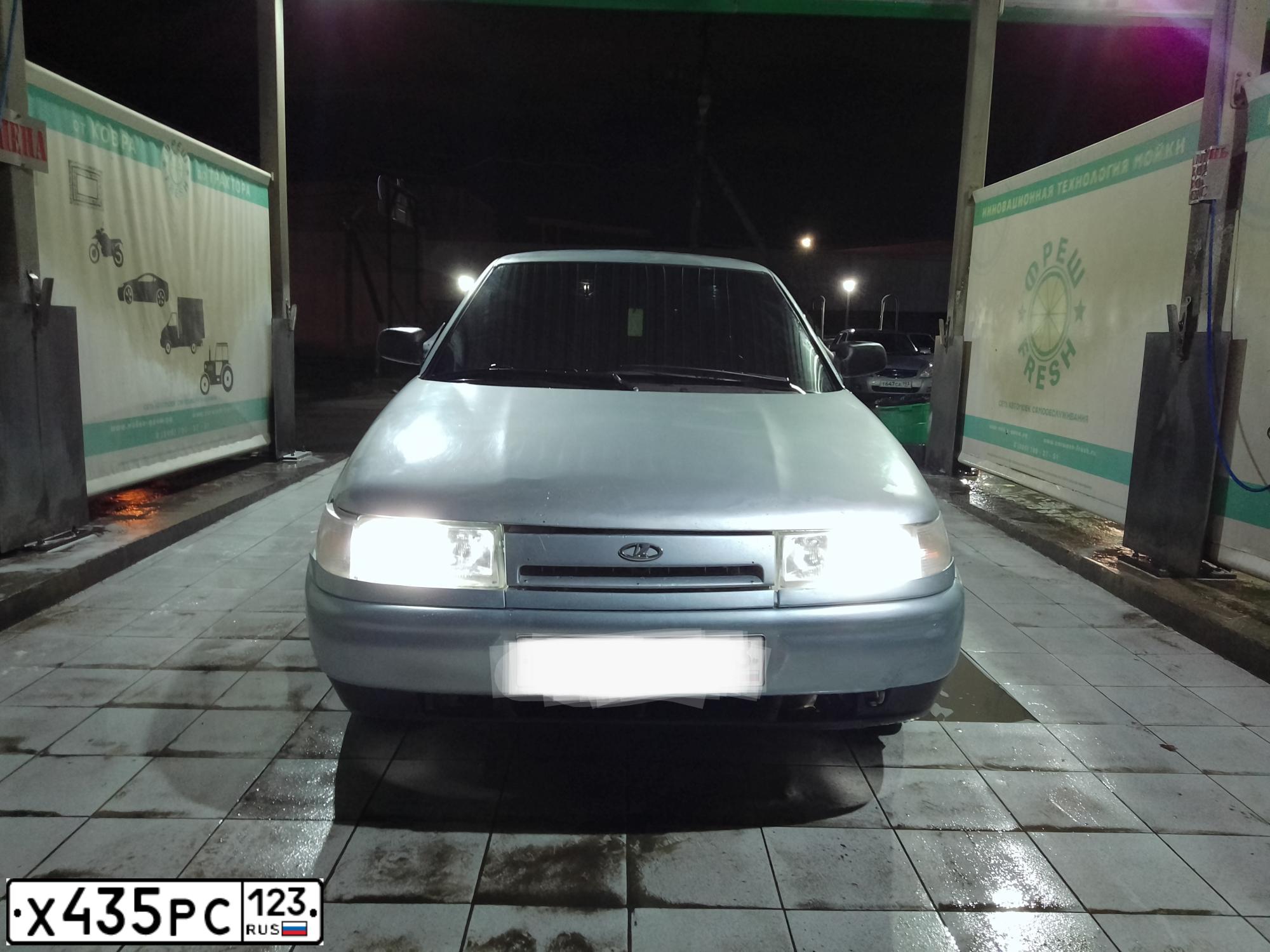 Фото автомобиля LADA 2110, 2001 — госномер Е539ОН193. Цвет: СЕРЕБРИСТО-ГОЛУБОЙ