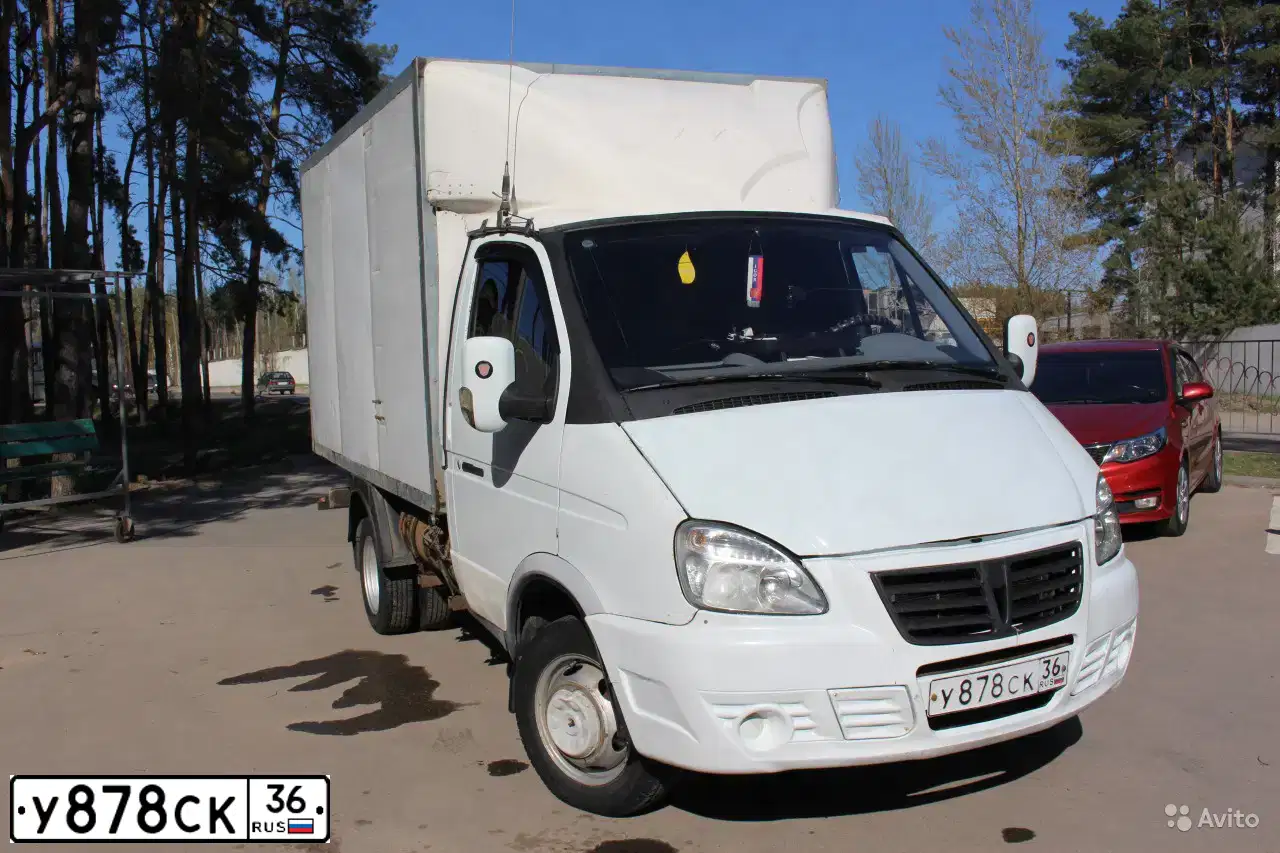 Фото автомобиля GAZ 3302 GAZEL, 2008 — госномер Т156КЕ31. Цвет: Белый