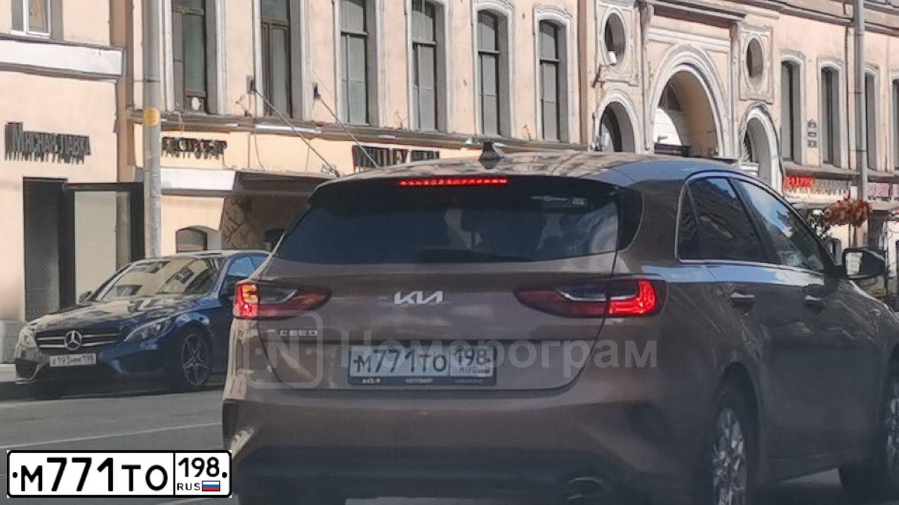Фото автомобиля KIA CEED, 2021 — госномер М771ТО198