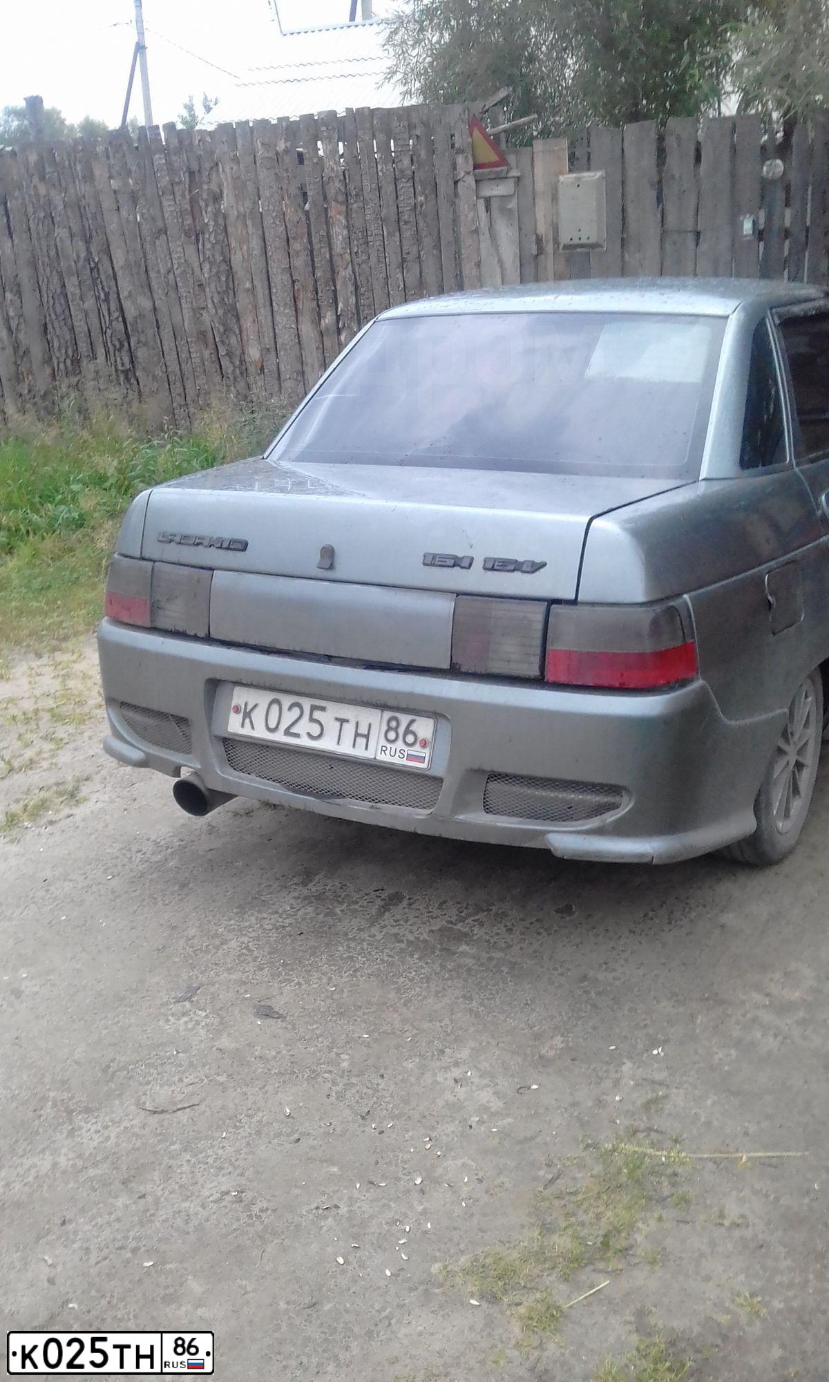 Фото автомобиля LADA 2110, 2005 — госномер К014МР45. Цвет: СРЕДНИЙ СЕРО-ЗЕЛЕНЫЙ МЕТ.