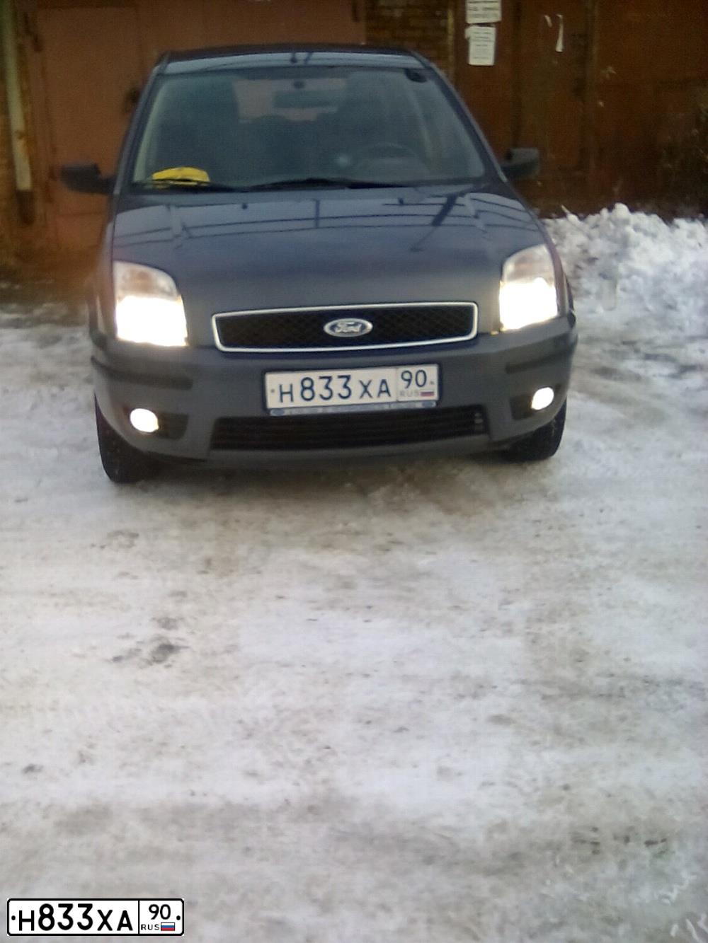 Фото автомобиля FORD FUSION, 2005 — госномер С053НУ67. Цвет: ТЕМНО-СЕРЫЙ
