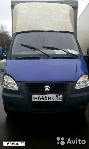 Фото автомобиля GAZ 3302 GAZEL, 2007 — госномер Е646МК82. Цвет: ЮНИОР
