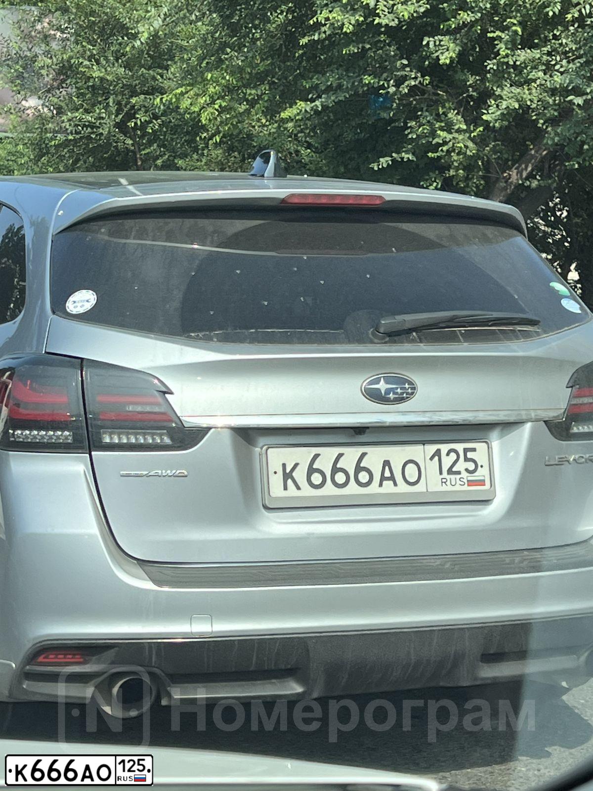 Фото автомобиля TOYOTA HIGHLANDER, 2008 — госномер В667НР125. Цвет: Белый