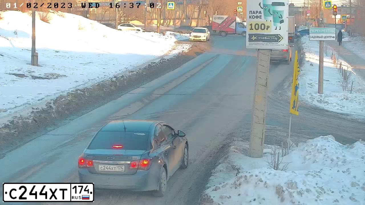 Фото автомобиля CHEVROLET CRUZE, 2011 — госномер С244ХТ174. Цвет: СИНИЙ МЕТАЛЛИК