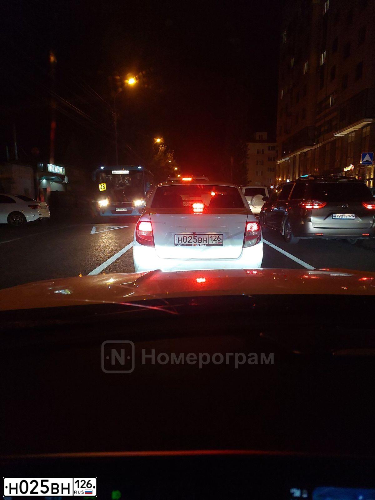 Фото автомобиля LADA (ВАЗ) Granta, 2023 — госномер Н025ВН126
