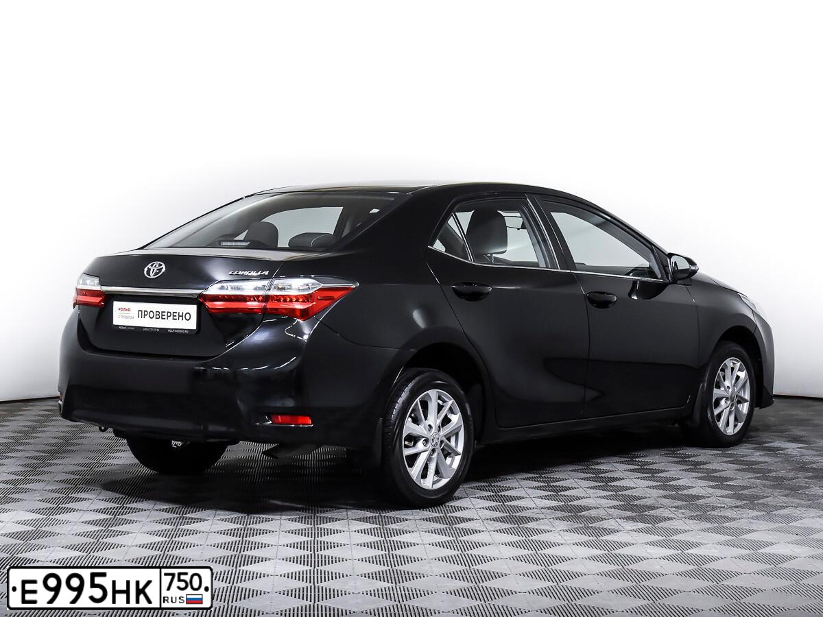Фото автомобиля TOYOTA COROLLA, 2016 — госномер Х157ММ797. Цвет: ЧЕРНЫЙ
