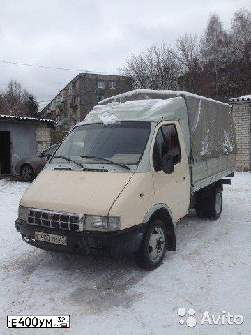 Фото автомобиля GAZ 3302 EL, 2000 — госномер Е400УМ32. Цвет: ЖЕЛТО-БЕЛЫЙ