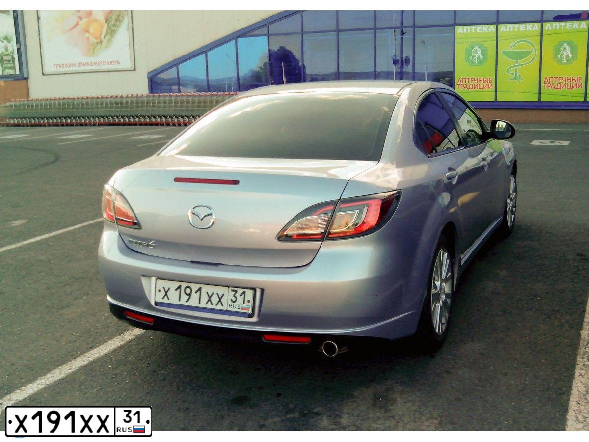 Фото автомобиля MAZDA 6, 2007 — госномер Х381РС31