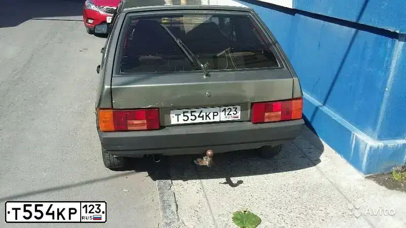 Фото автомобиля LADA 2109 SAMARA, 2001 — госномер Н455СА33. Цвет: СЕРЕБРИСТО-СЕРЫЙ