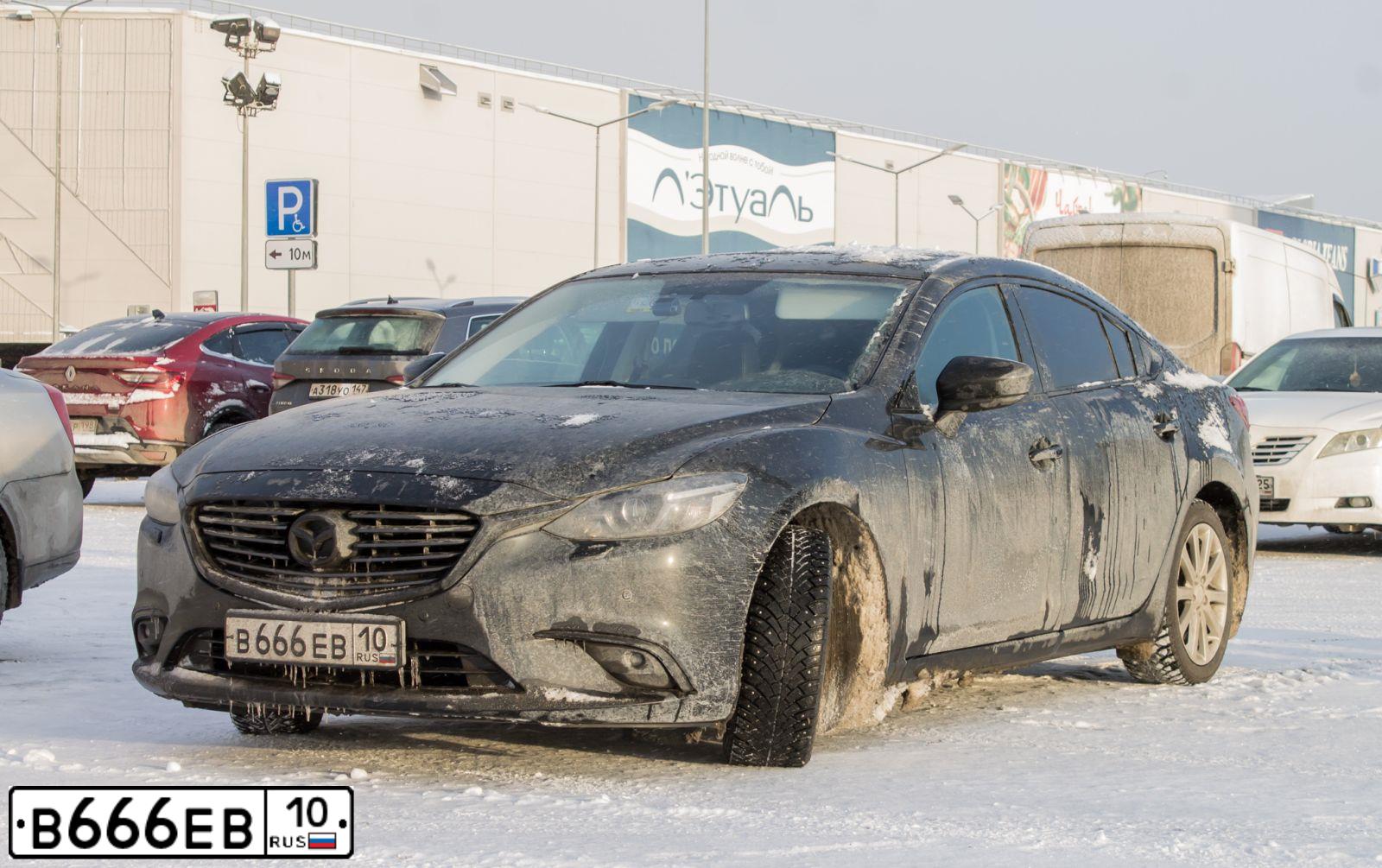 Фото автомобиля MAZDA 6, 2015 — госномер Т409КТ178. Цвет: ЧЕРНЫЙ