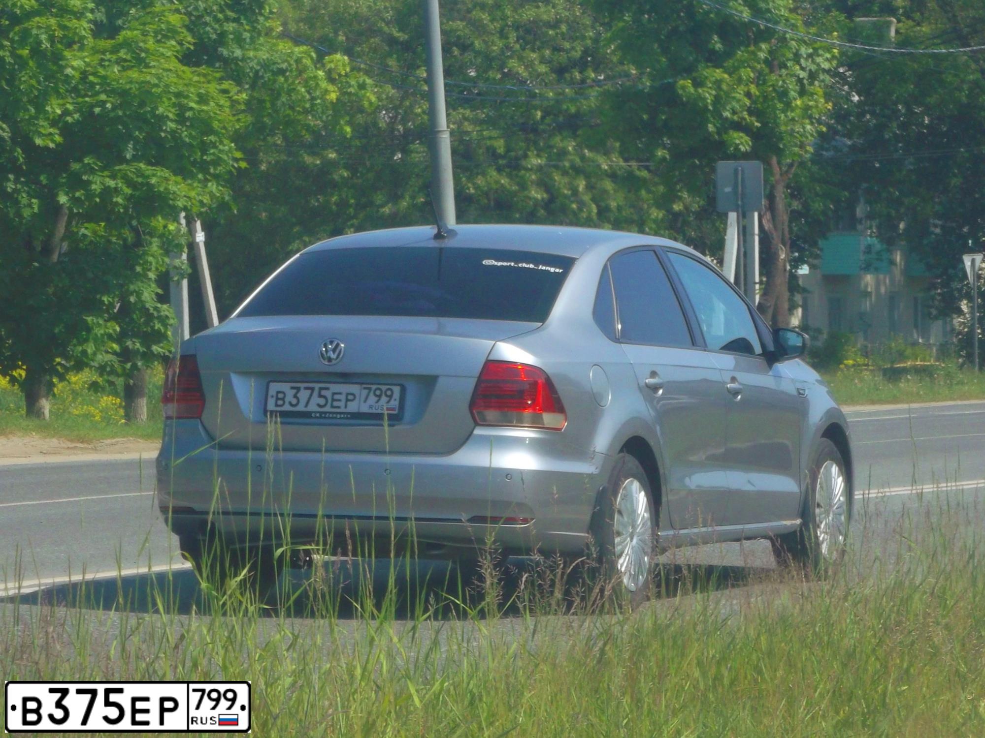 Фото автомобиля VOLKSWAGEN POLO, 2018 — госномер В090ВС76