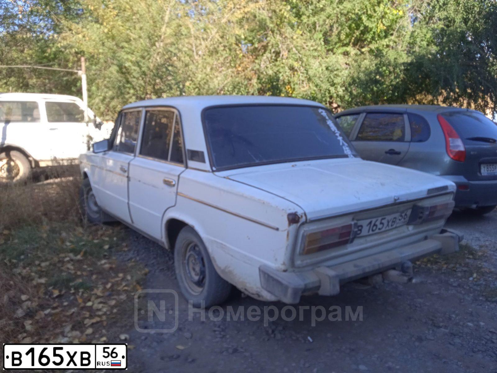 Фото автомобиля LADA 2106, 1995 — госномер В165ХВ56. Цвет: БЕЛЫЙ