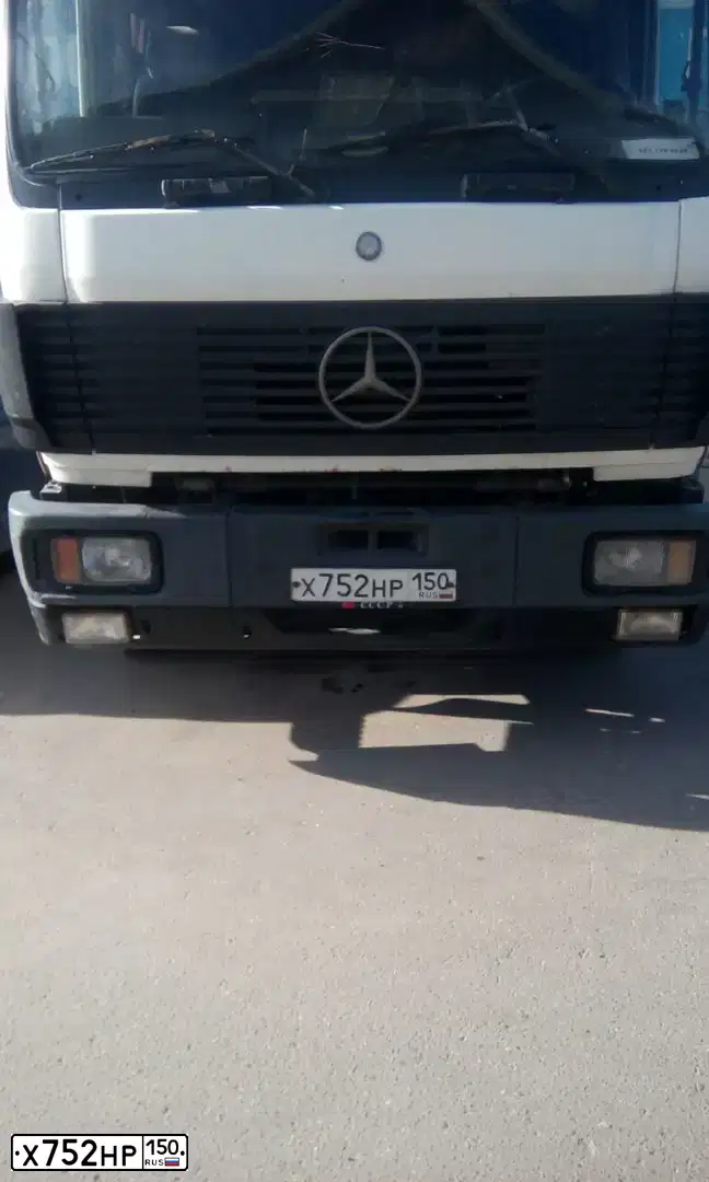 Фото автомобиля MERCEDES 1700-SERIE, 1992 — госномер Х752НР150. Цвет: Белый