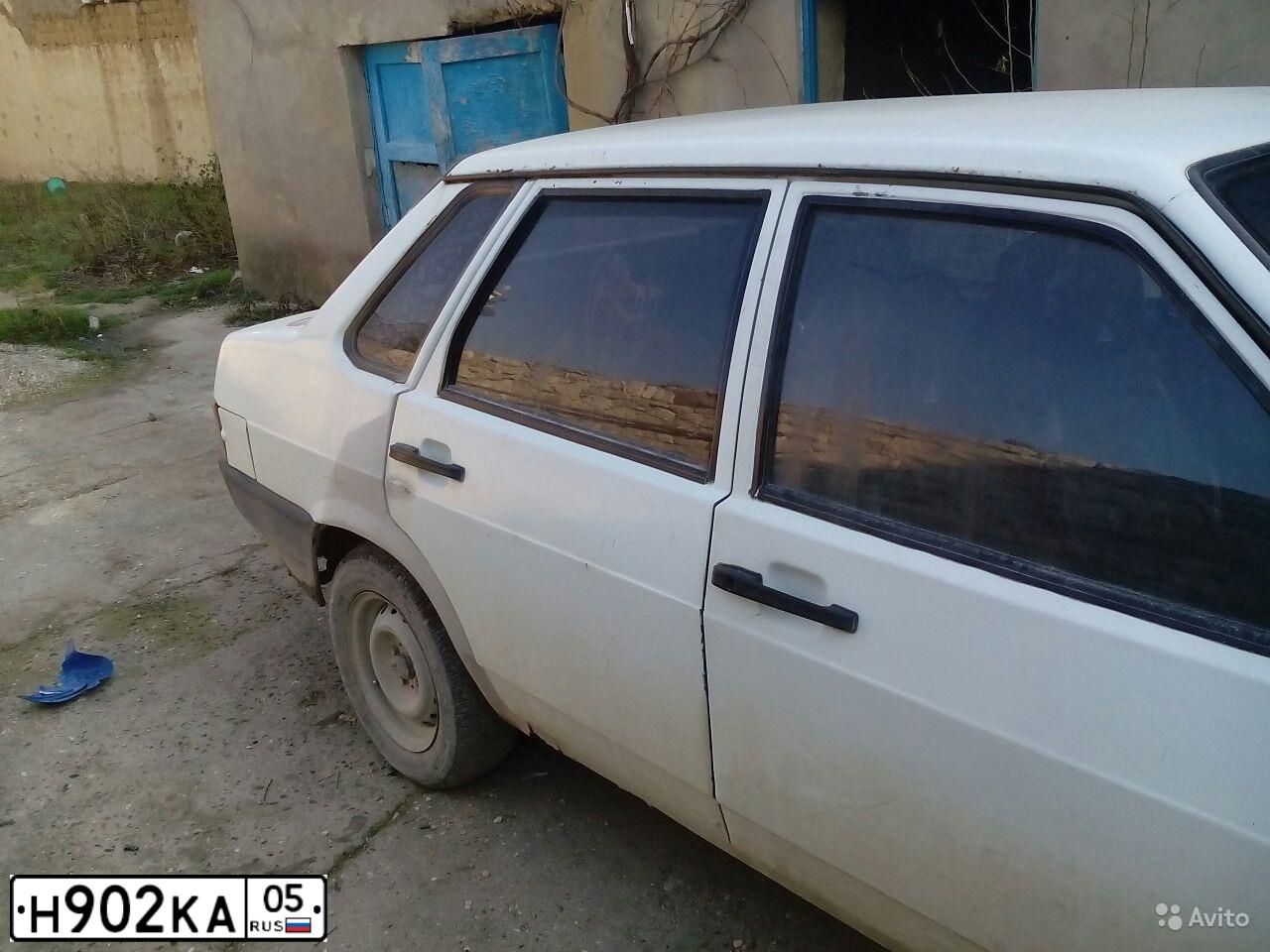 Фото автомобиля LADA 2109 SAMARA, 1993 — госномер Н902КА05. Цвет: БЕЛЫЙ