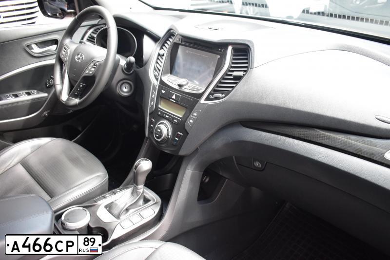 Фото автомобиля HYUNDAI SANTA FE, 2012 — госномер А466СР89. Цвет: ЖЕЛТЫЙ