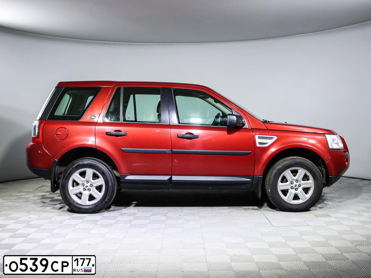 Фото автомобиля LANDROVER FREELANDER, 2008 — госномер О539СР177. Цвет: КРАСНЫЙ