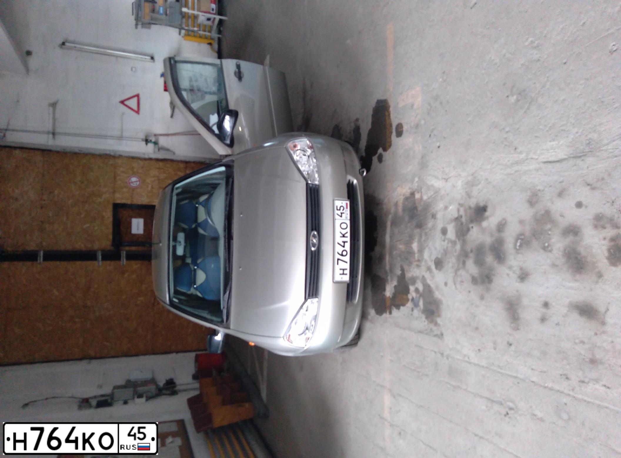 Фото автомобиля TOYOTA COROLLA, 2007 — госномер Н764КО45. Цвет: ЧЕРНЫЙ