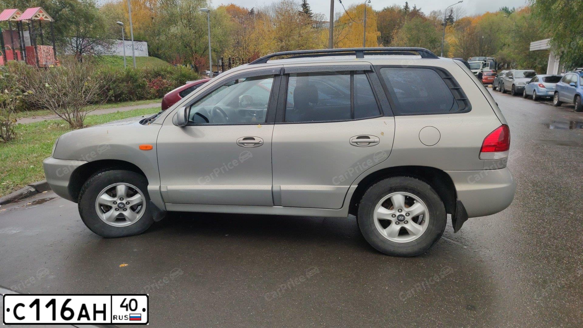 Фото автомобиля TAGAZ SANTA FE CLASSIC, 2008 — госномер С116АН40. Цвет: БЕЖЕВЫЙ СВЕТЛЫЙ