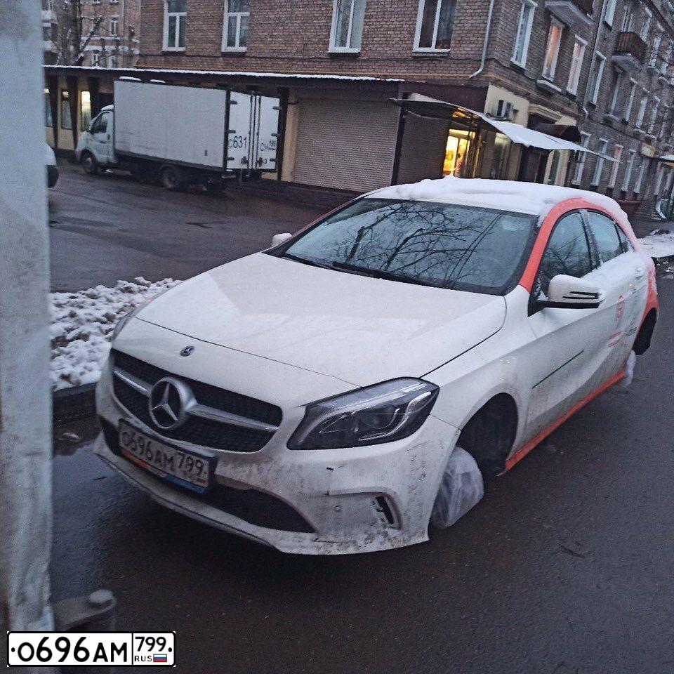 Фото автомобиля MERCEDES A-KLASSE, 2017 — госномер В409НС37. Цвет: БЕЛЫЙ