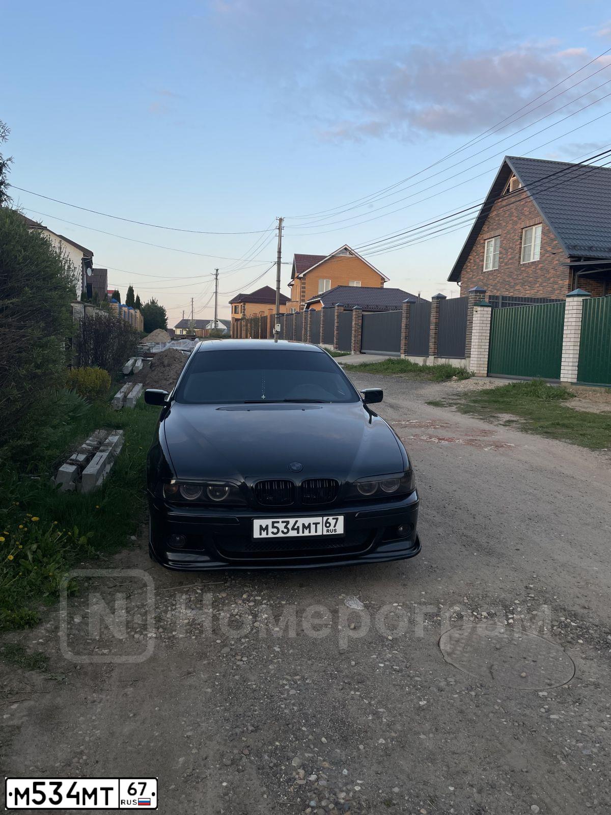 Фото автомобиля BMW 523I, 1999 — госномер К895ТУ147. Цвет: ЧЕРНЫЙ
