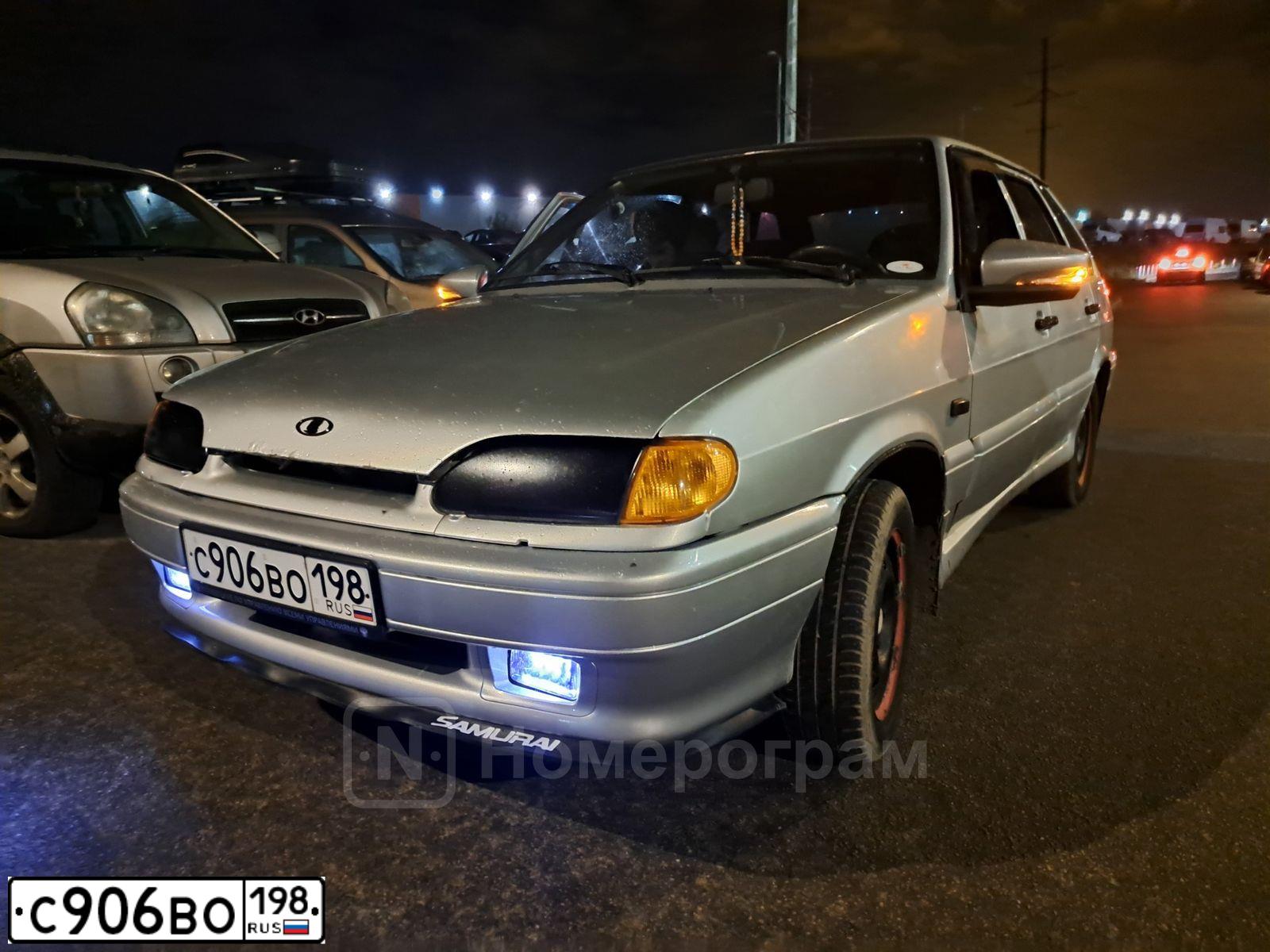 Фото автомобиля LADA 2114, 2007 — госномер В065ОУ761. Цвет: Светло-Серебристый металлик