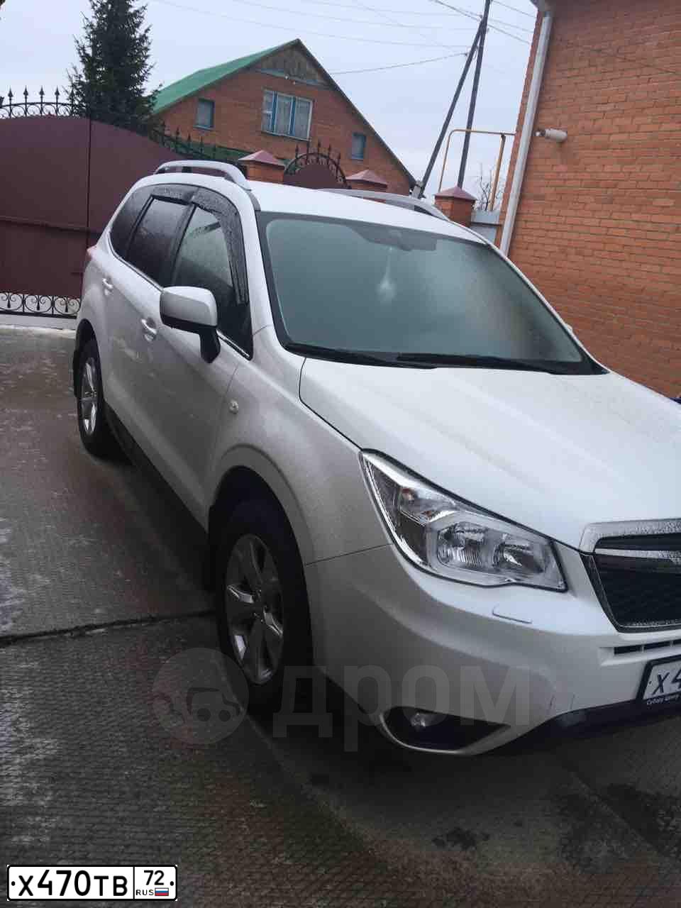 Фото автомобиля SUBARU XV, 2019 — госномер Х470ТВ72. Цвет: БЕЛЫЙ