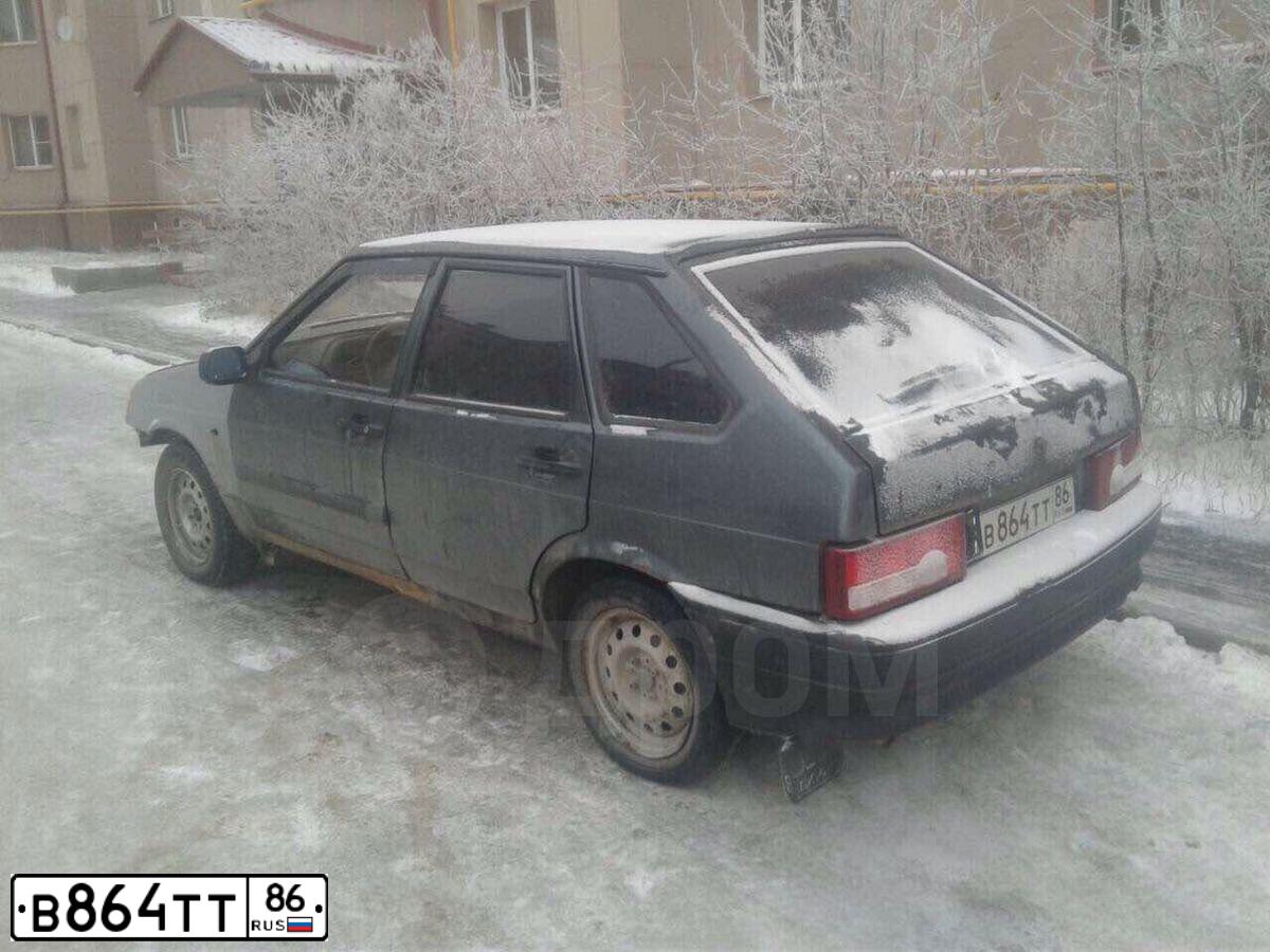 Фото автомобиля LADA 2114 SAMARA, 2009 — госномер В864ТТ86. Цвет: Серо-сине-зеленый