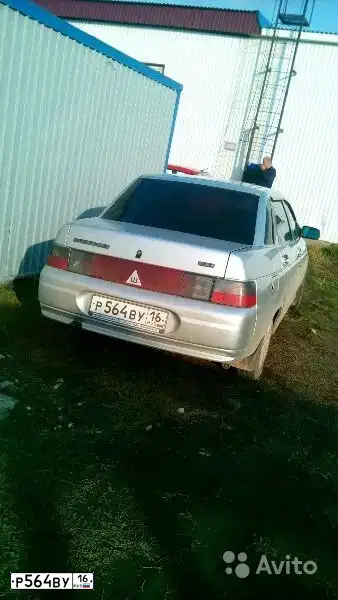 Фото автомобиля LADA 2110 LADA, 2004 — госномер Р500МС43. Цвет: ГРАФИТОВЫЙ МЕТАЛЛИК