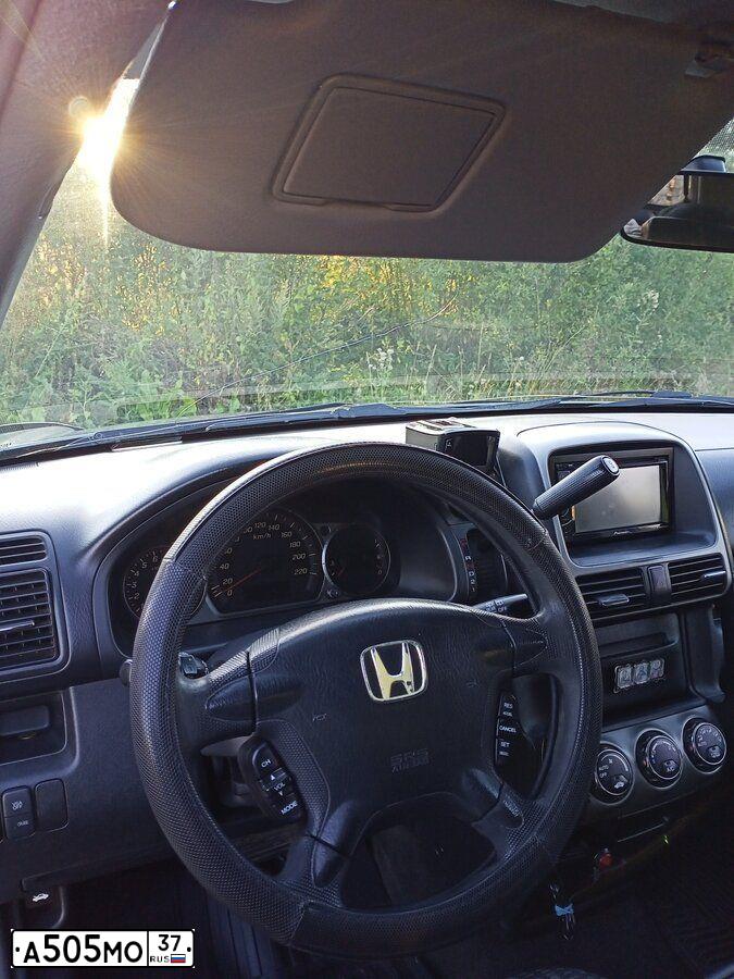 Фото автомобиля HONDA CR-V, 2006 — госномер А505МО37. Цвет: ТЕМНО-СЕРЫЙ
