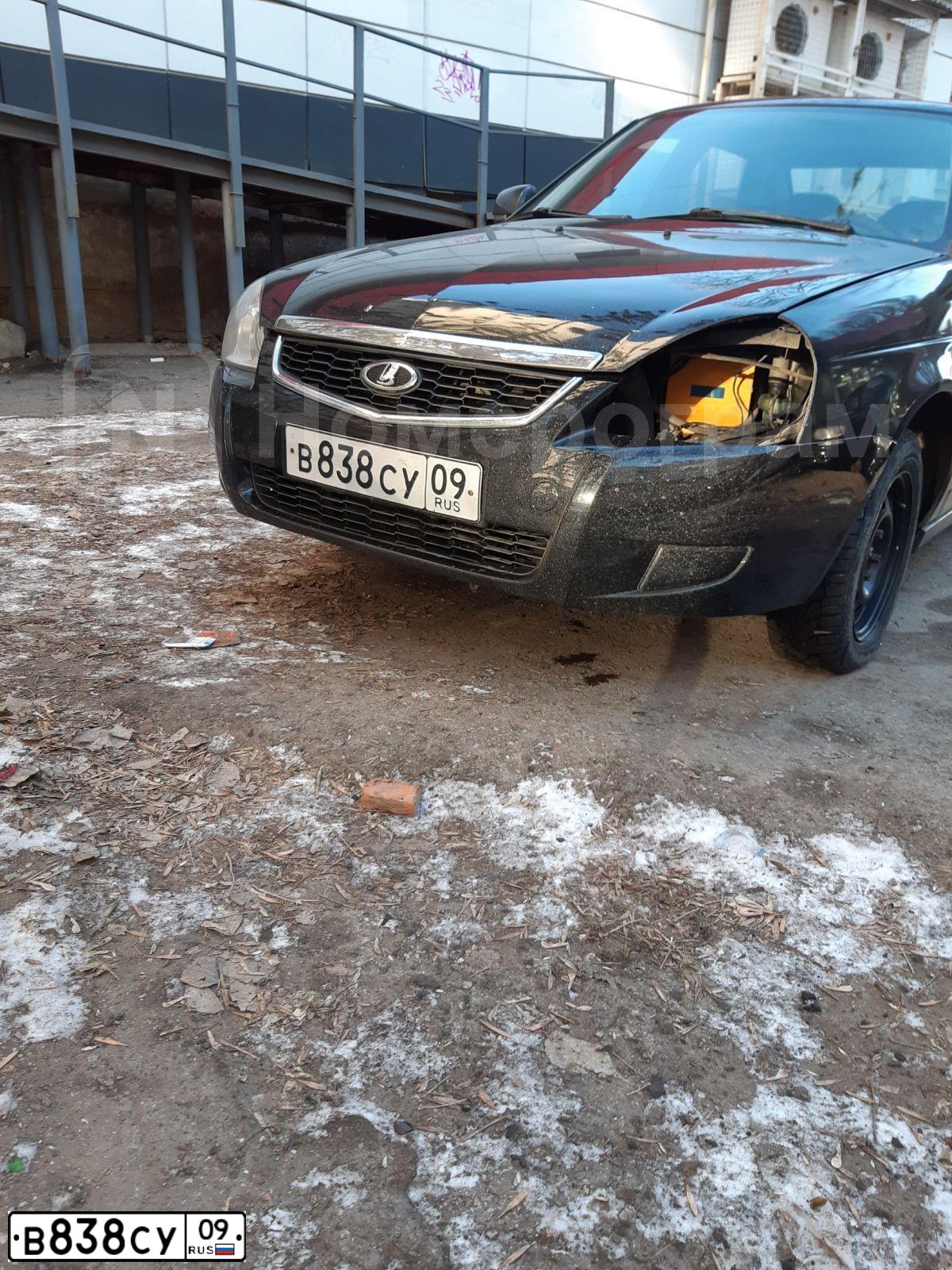 Фото автомобиля LADA 2170 PRIORA, 2011 — госномер К127ТА164. Цвет: Сине-Черный