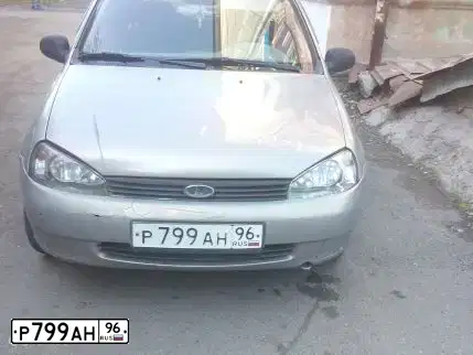Фото автомобиля LADA 1118 KALINA, 2005 — госномер М551АО196. Цвет: БЕЖЕВО-СЕРЫЙ