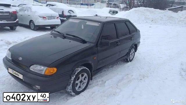Фото автомобиля LADA 2114 SAMARA, 2012 — госномер Н076ТТ62. Цвет: Сине-Черный