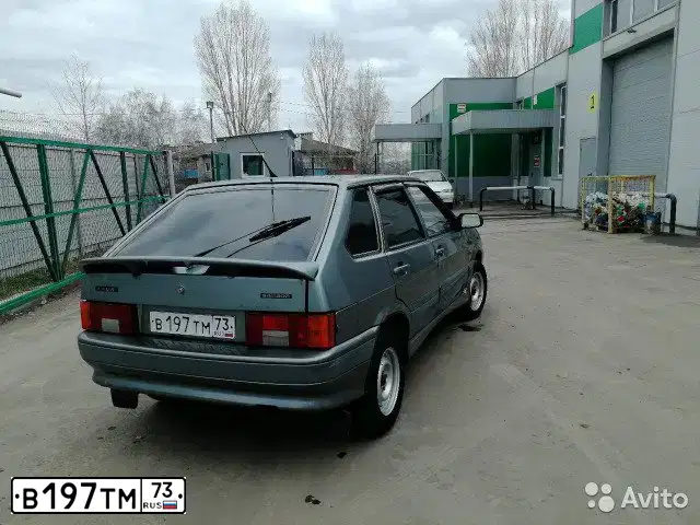 Фото автомобиля ВАЗ 21140 ЛАДА САМАРА, 2006 — госномер Х712НВ73. Цвет: СРЕДНИЙ СЕРО-ЗЕЛЕНЫЙ МЕТ