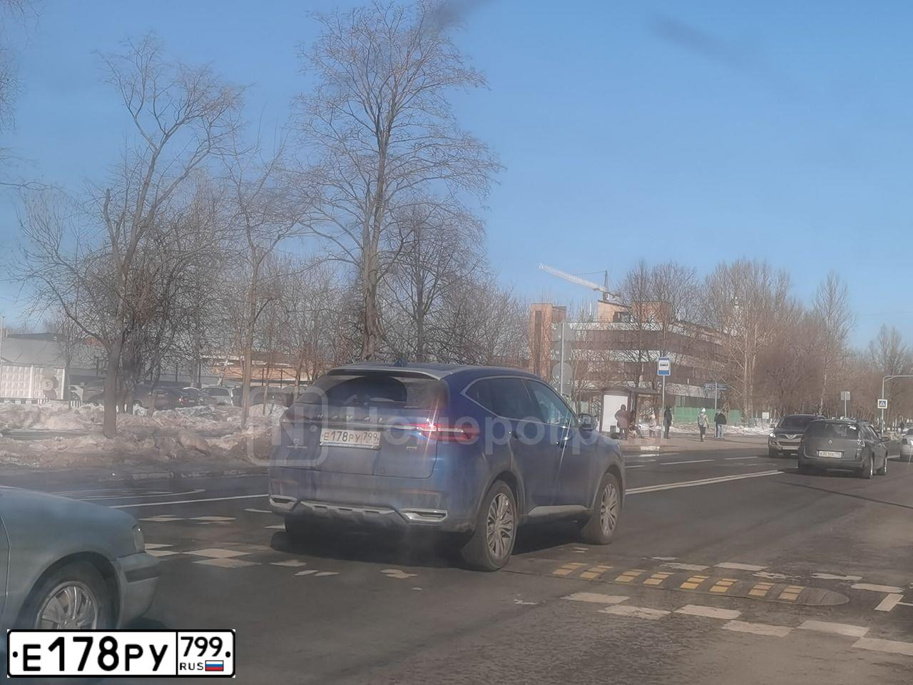 Фото автомобиля HAVAL F7, 2020 — госномер Х045ТР69. Цвет: синий