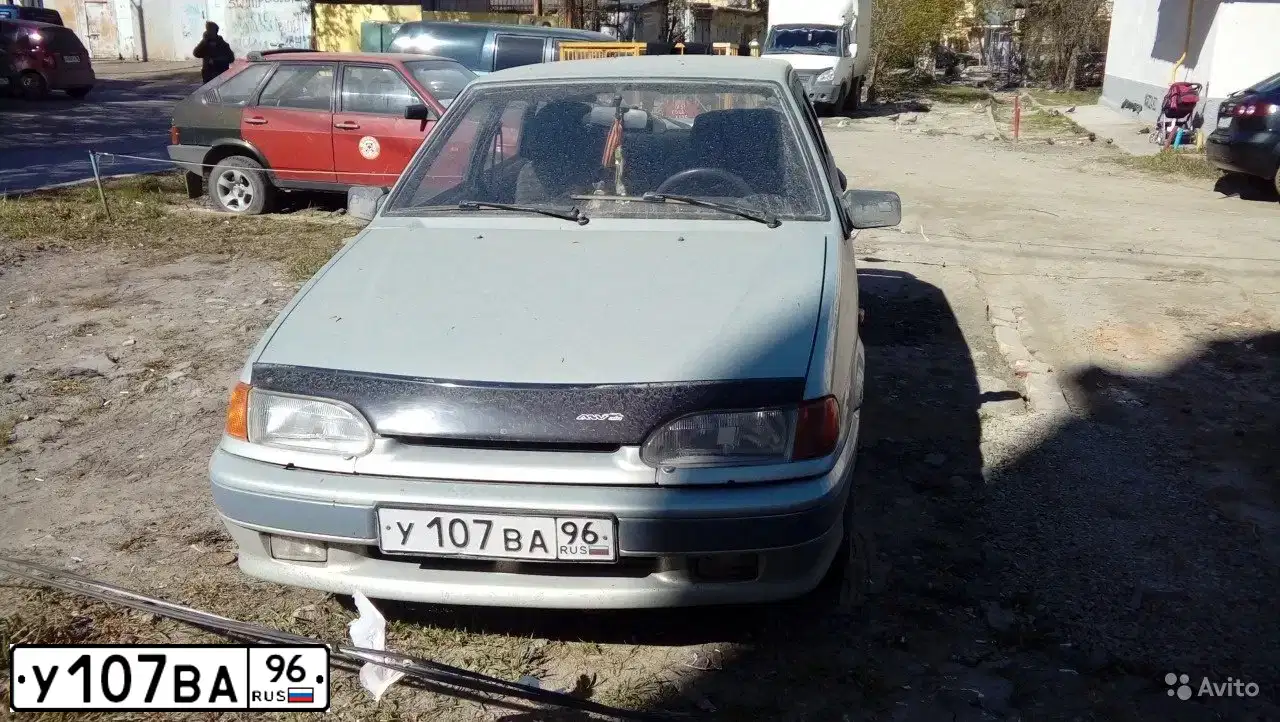 Фото автомобиля LADA 2114 SAMARA, 2003 — госномер У107ВА96. Цвет: ЖЕЛТО-ЗЕЛЕНЫЙ