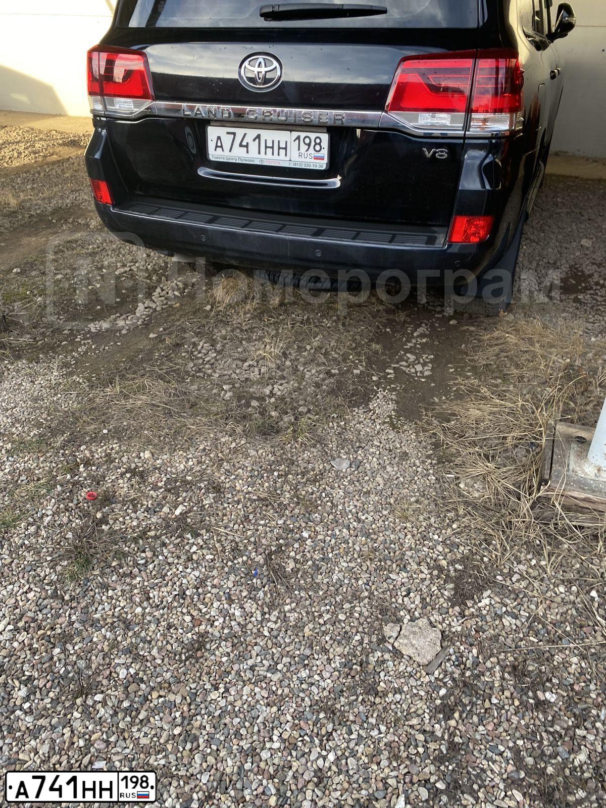 Фото автомобиля TOYOTA LAND CRUISER 200, 2018 — госномер К676НО51