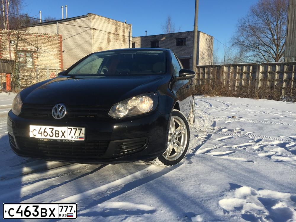 Фото автомобиля VOLKSWAGEN GOLF, 2009 — госномер Н979ТВ82. Цвет: ЧЕРНЫЙ