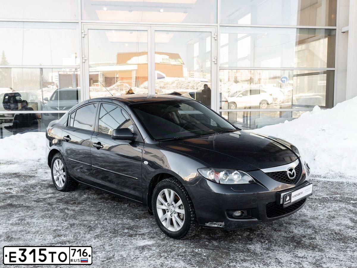 Фото автомобиля MAZDA 3, 2007 — госномер У276ЕМ716. Цвет: СЕРЫЙ ТЕМНЫЙ