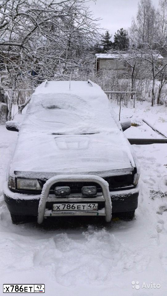 Фото автомобиля OPEL FRONTERA, 1993 — госномер Х786ЕТ47. Цвет: ЧЕРНЫЙ