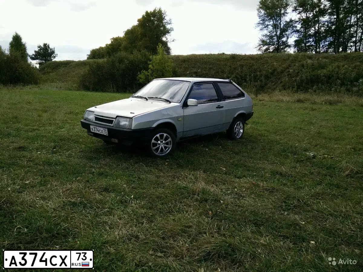 Фото автомобиля LADA 2108 SAMARA, 1999 — госномер Х564СЕ73. Цвет: ЖЕЛТЫЙ