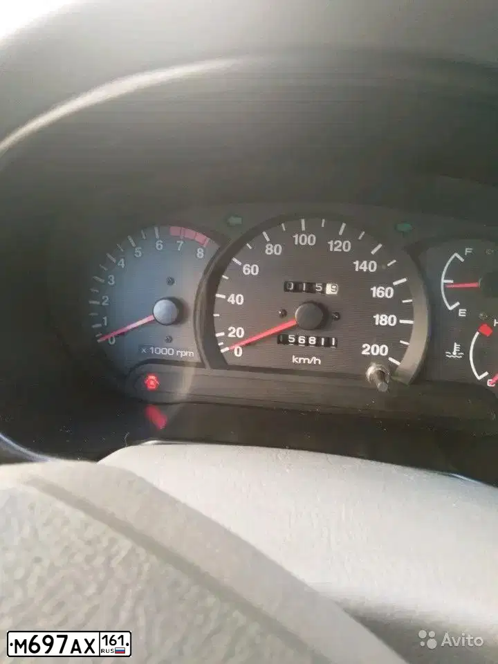 Фото автомобиля TAGAZ ACCENT, 2008 — госномер М697АХ161. Цвет: ЧЕРНЫЙ
