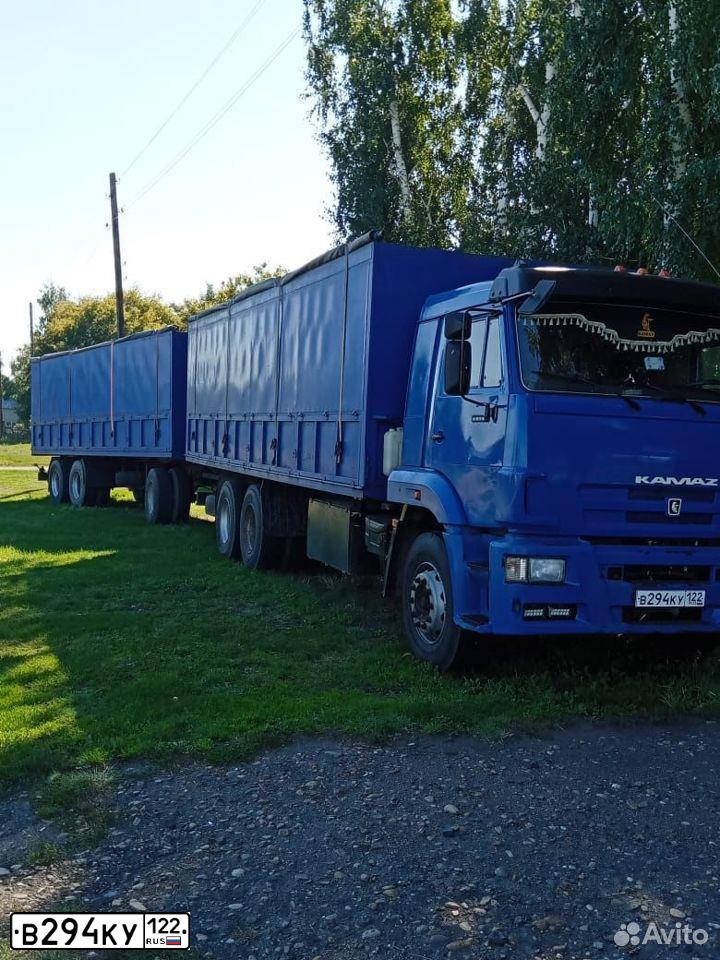 Фото автомобиля KAMAZ Z 65117 6X4, 2010 — госномер В294КУ122. Цвет: МЕДЕО