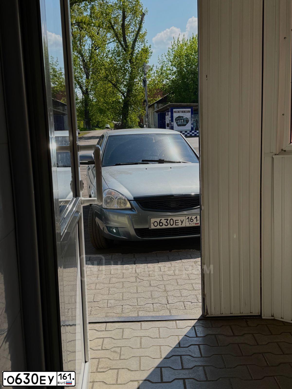 Фото автомобиля LADA 2170 PRIORA, 2008 — госномер О630ЕУ161. Цвет: ЗЕЛЕНЫЙ