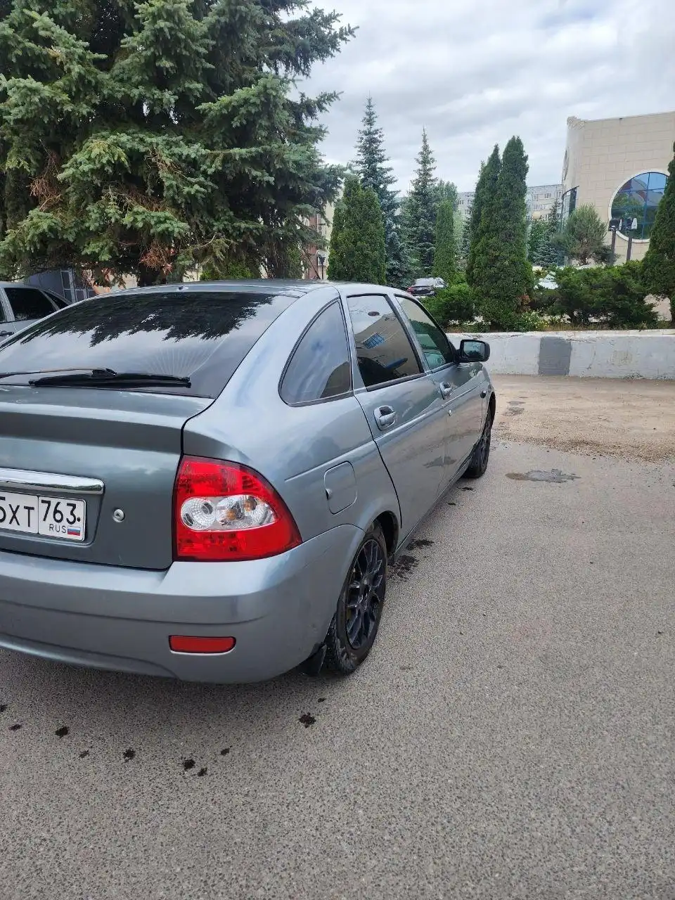 Фото автомобиля LADA PRIORA, 2011 — госномер Р258ТС716. Цвет: средний серо-зеленый металлик