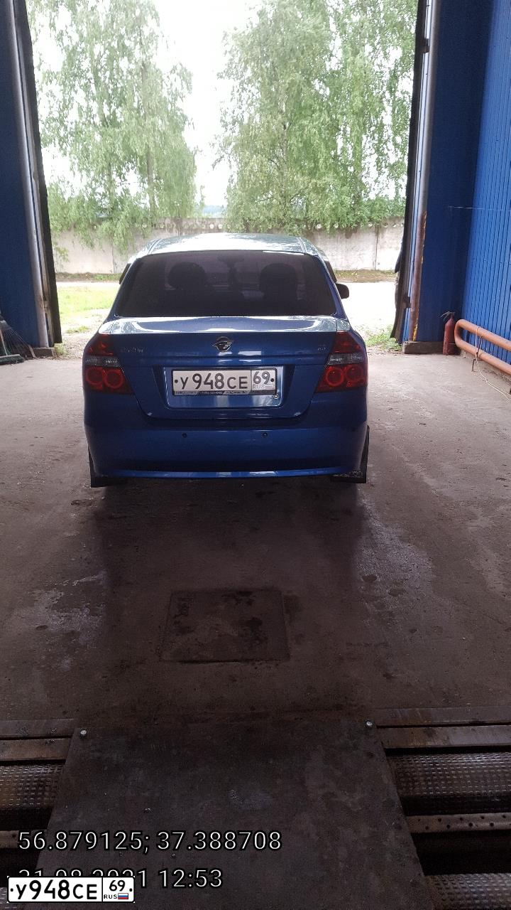 Фото автомобиля RAVON NEXIA R3, 2017 — госномер У948СЕ69. Цвет: СИНЕ-ГОЛУБОЙ